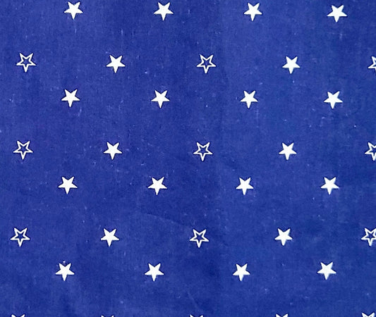 Blue with White Stars
