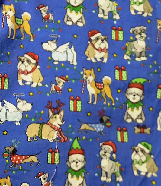 Cartoon Pups Christmas Bandana