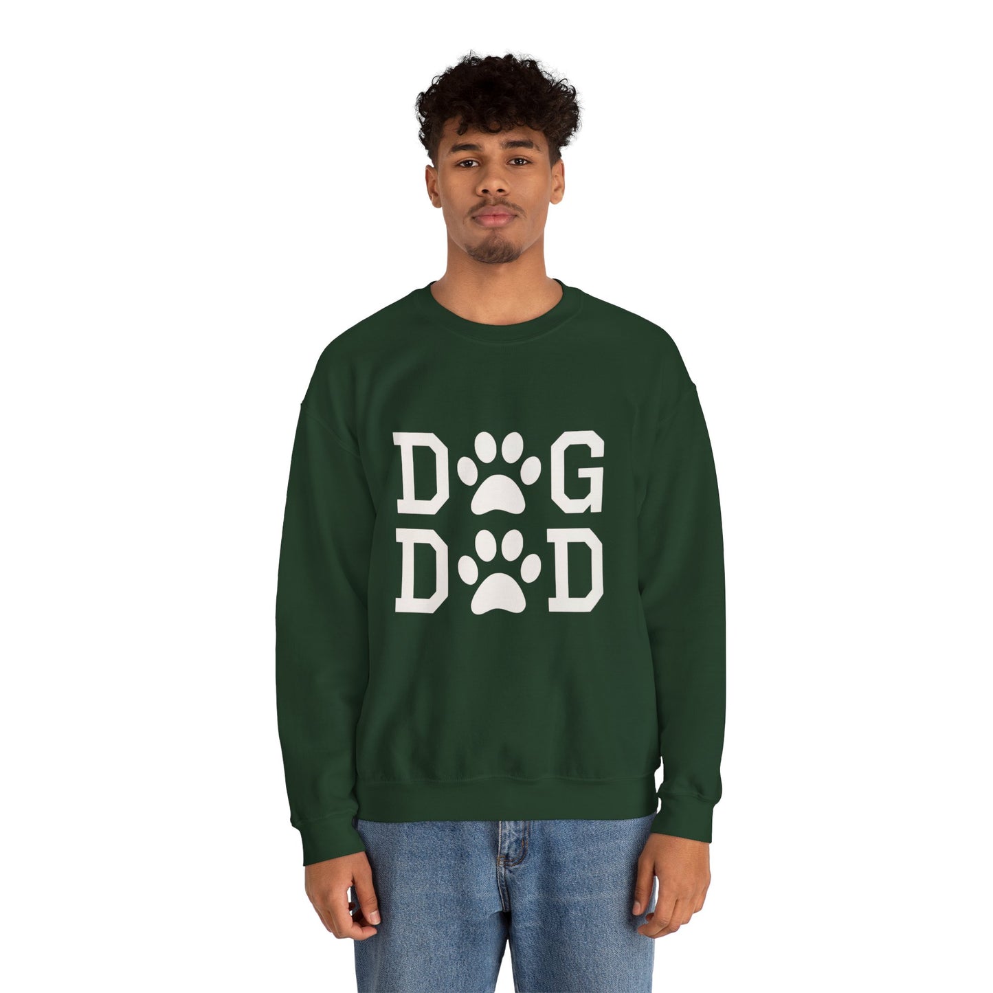 Dog Dad Sweatshirt Sizes Small - 4XL (7 colors)