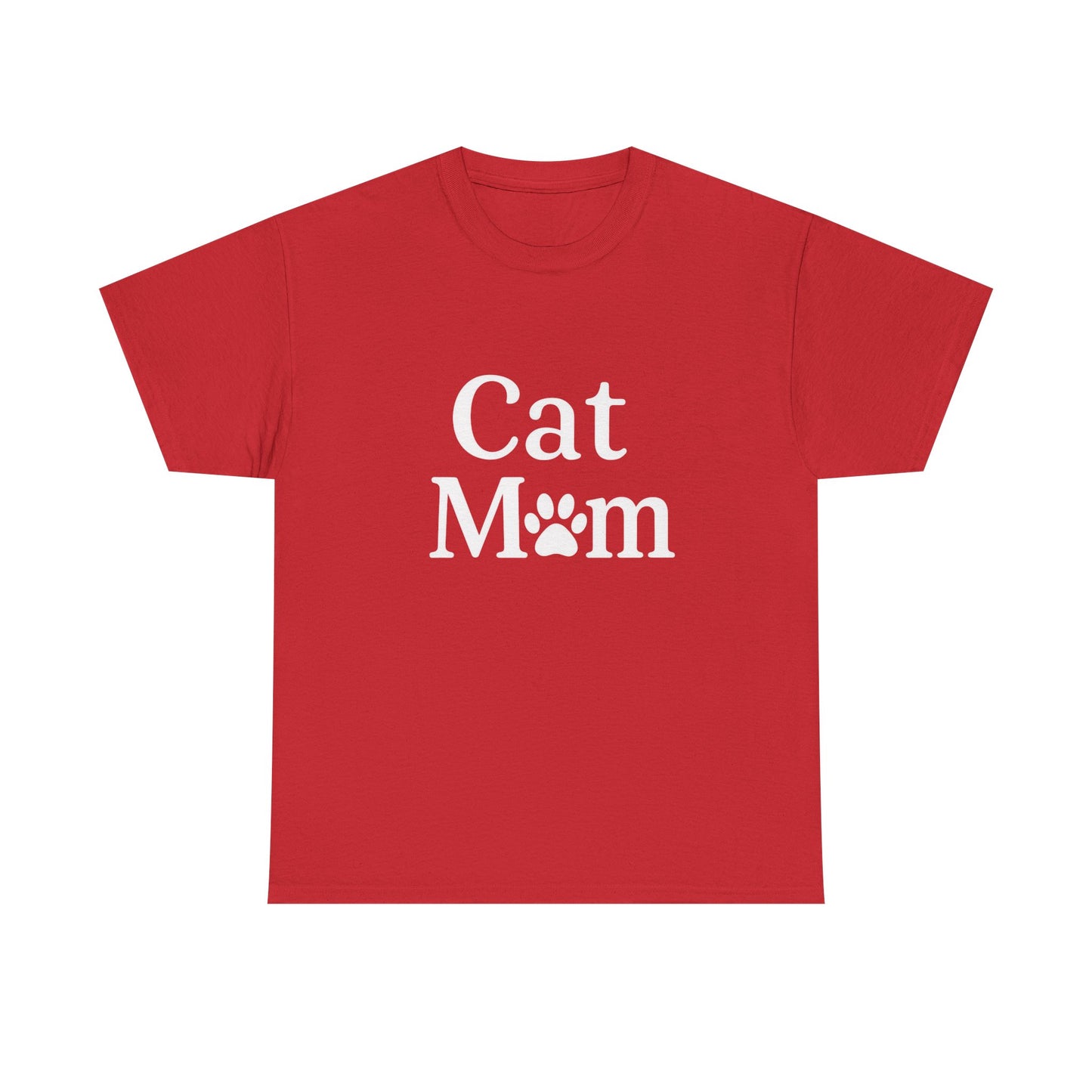 Cat Mom Heavy Duty Unisex Tee Sizes Small - 5XL (11 colors)