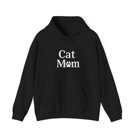 Cat Mom Unisex Hoodie Sizes Small - 5XL (8 colors)