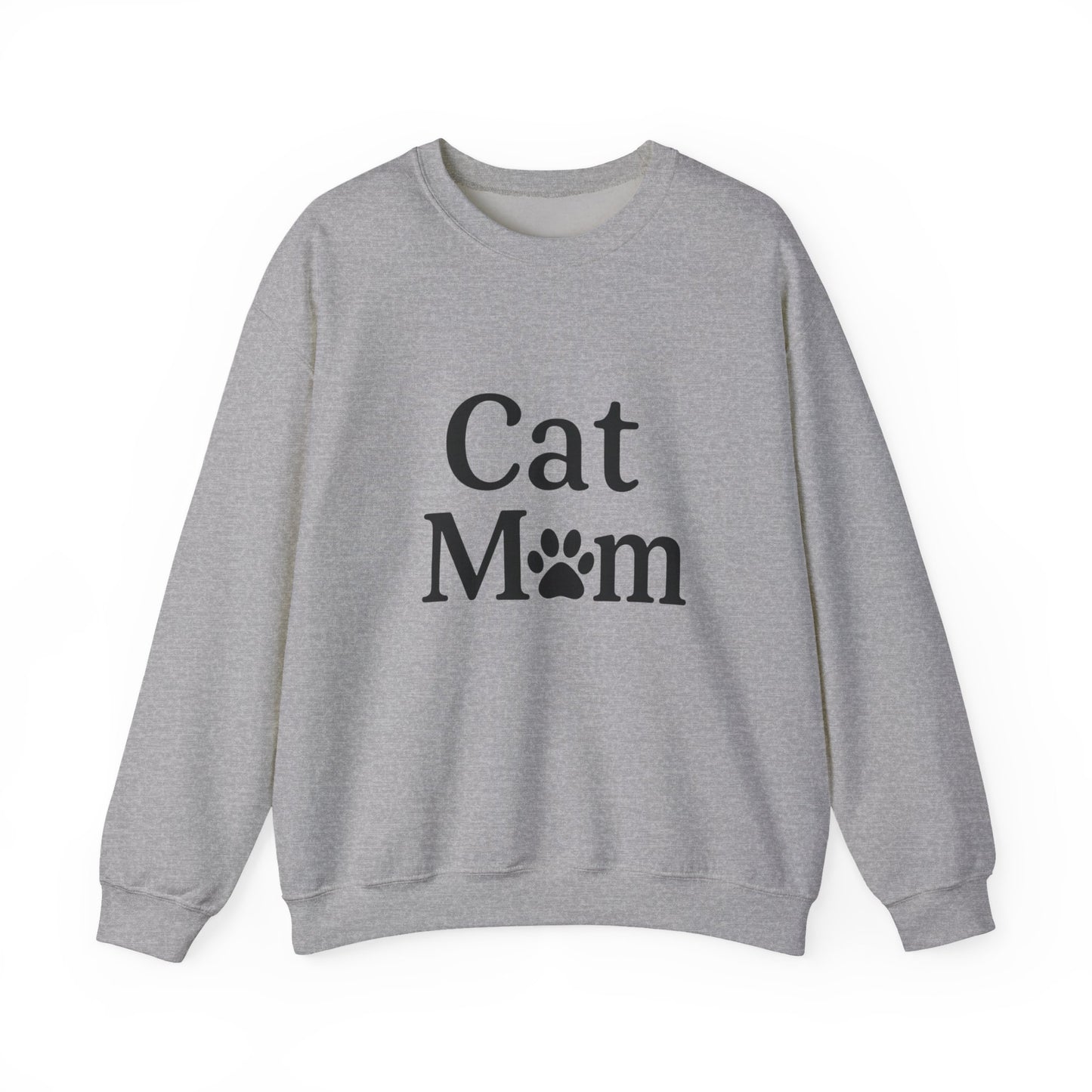 Cat Mom Sweatshirt Sizes Small - 3XL (3 colors)
