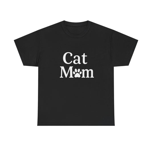 Cat Mom Heavy Duty Unisex Tee Sizes Small - 5XL (11 colors)