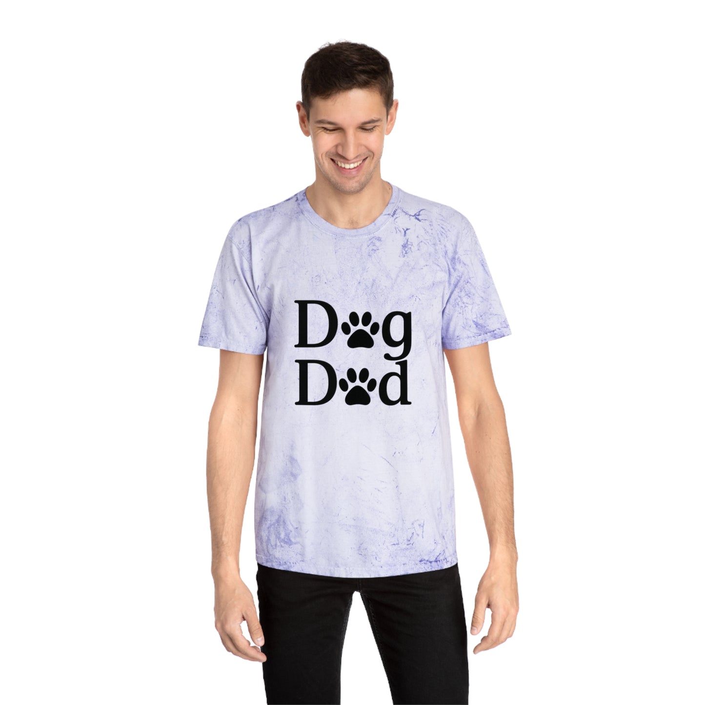 Color Blast Dog Dad Tee Sizes Small - 3XL (4 colors)