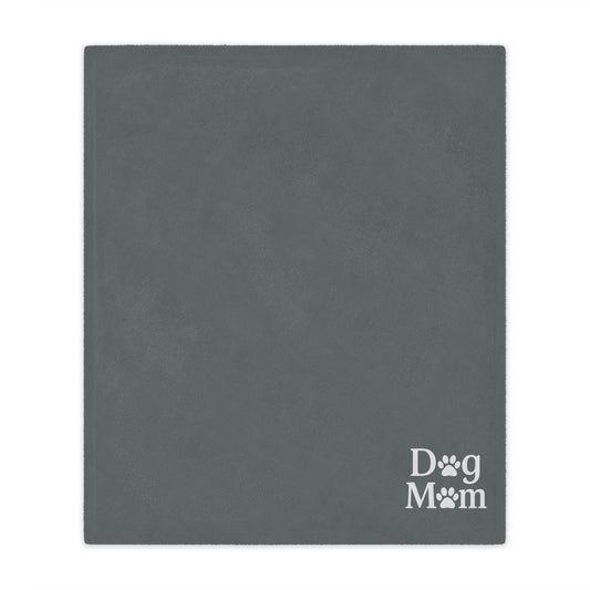 Dog Mom Minky Blanket