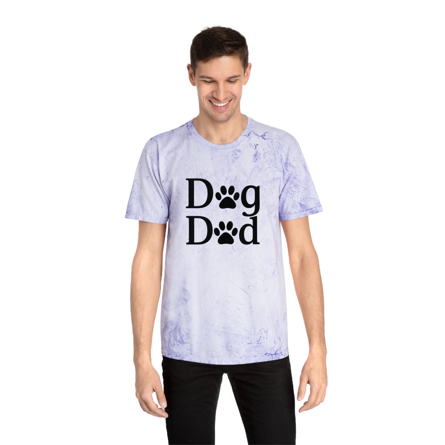 Color Blast Dog Dad Tee Sizes Small - 3XL (4 colors)
