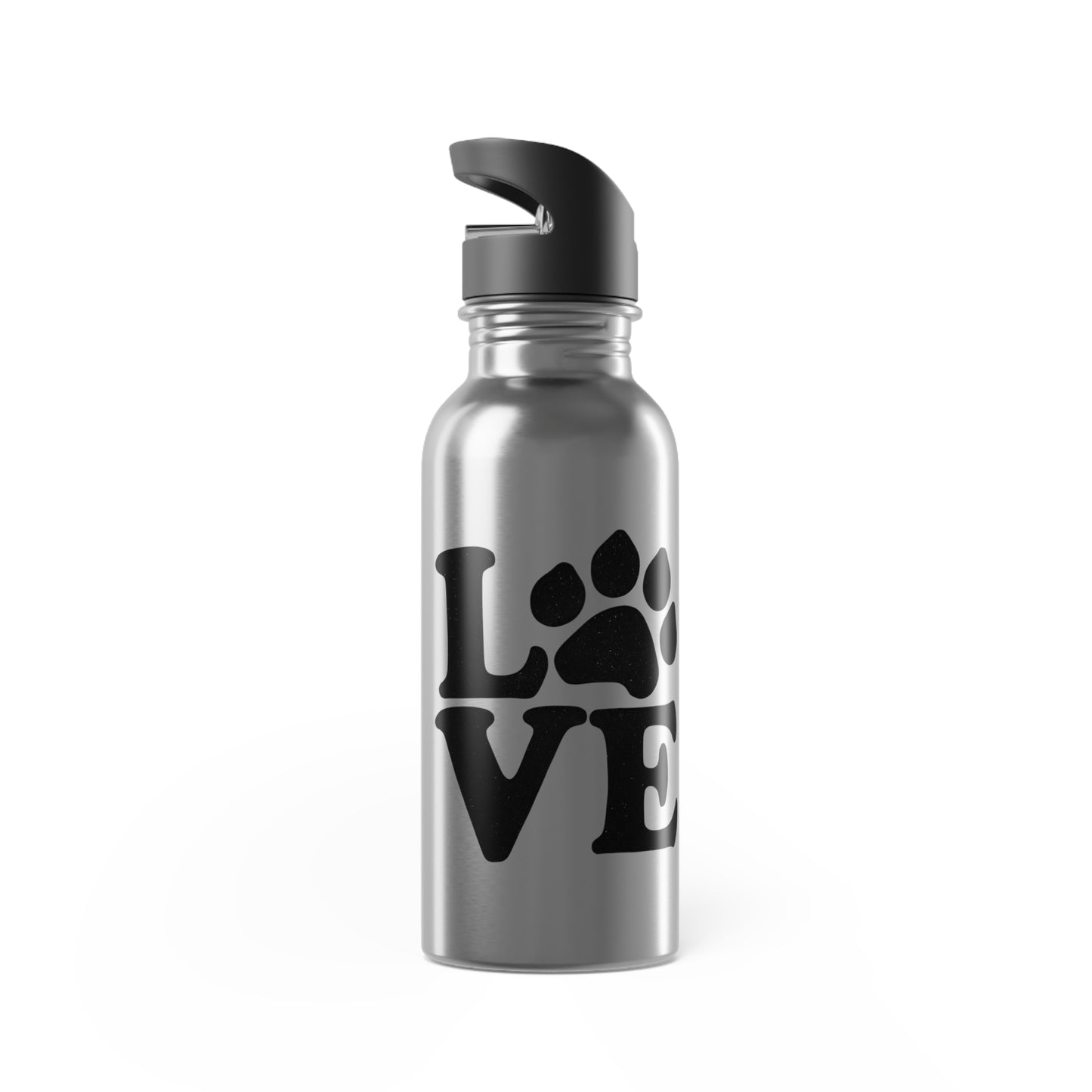 Love Paw Insulated Water Bottle with Straw