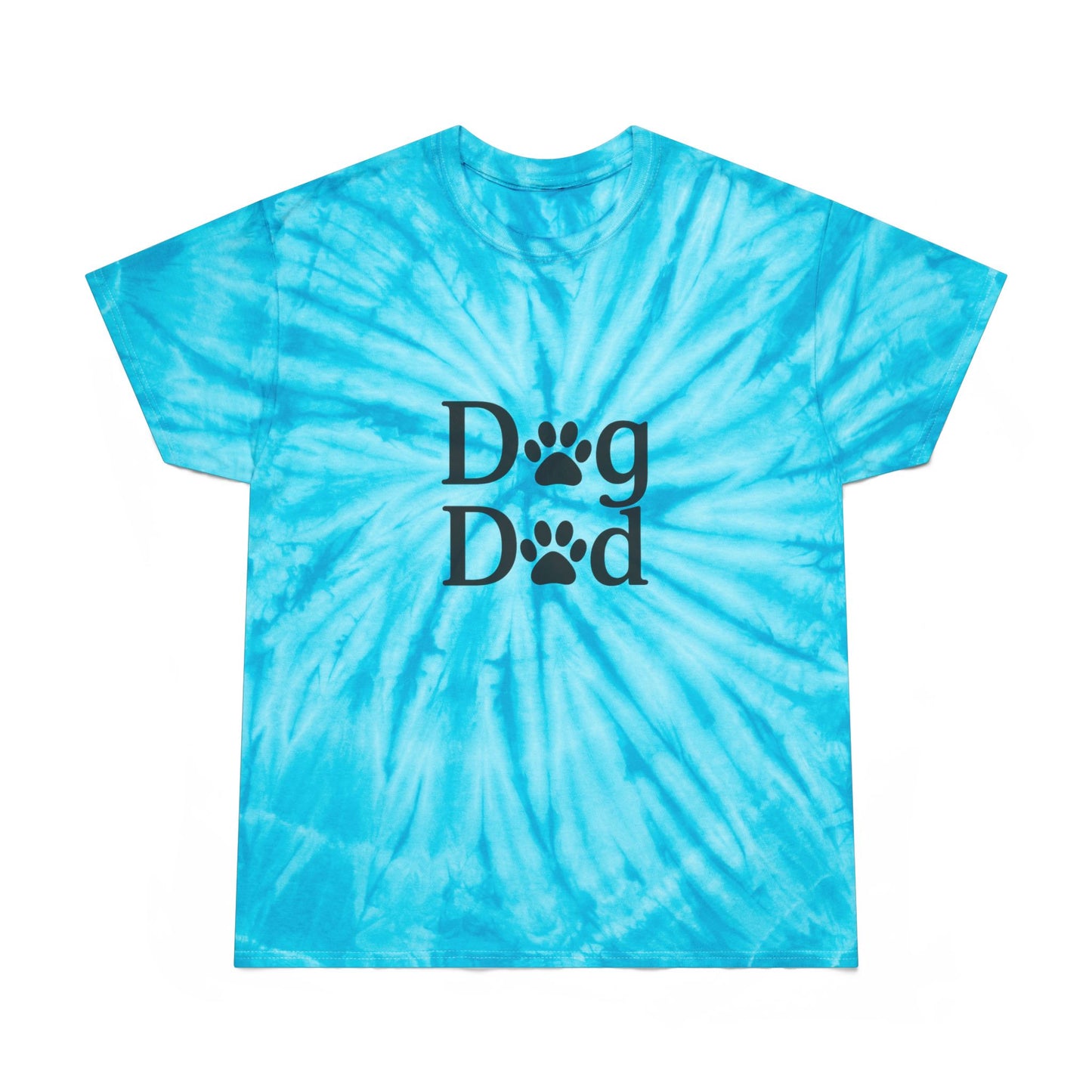 Dog Dad Bright Color Blast Tie-Dye Tee Sizes Small - 2XL (4 colors)