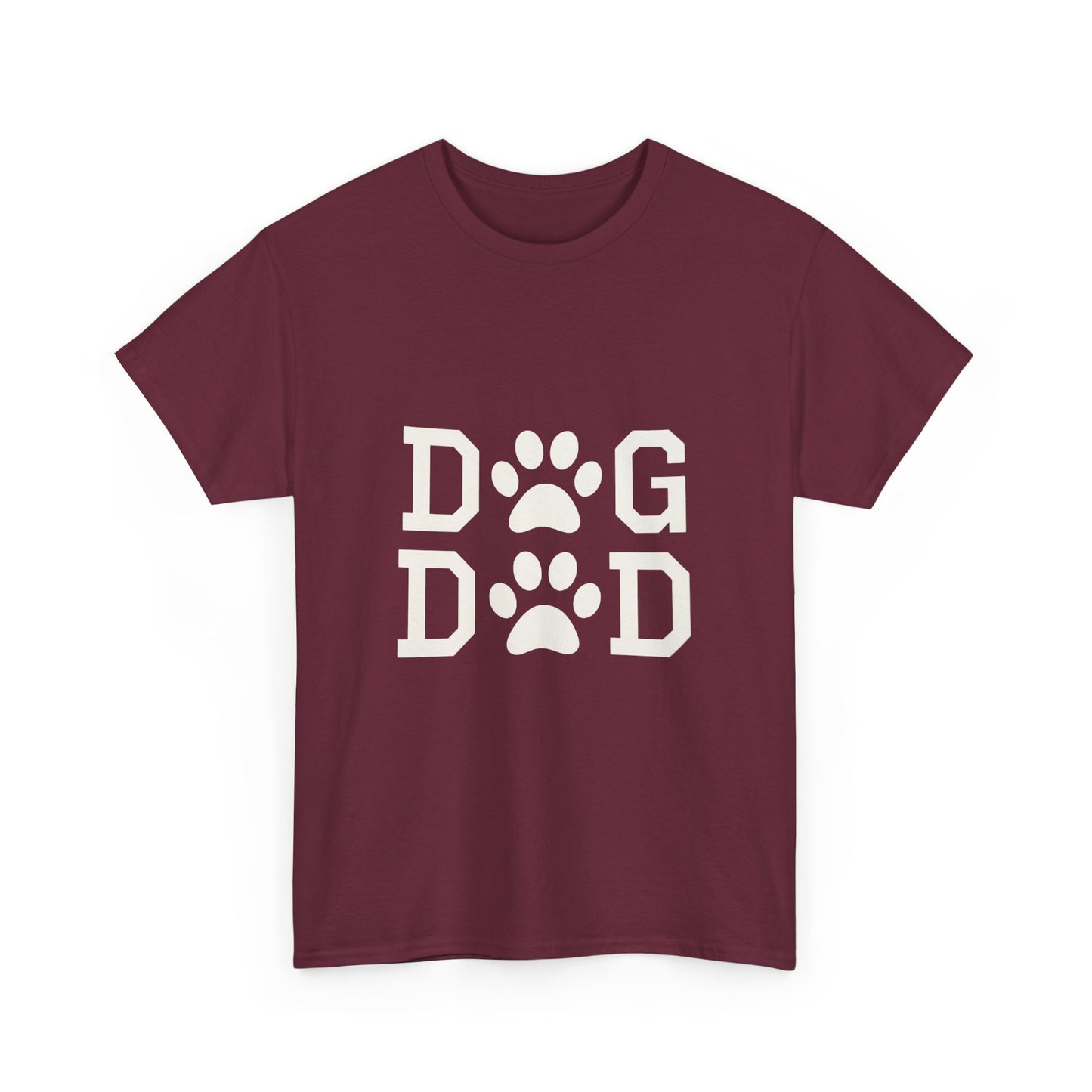 Dog Dad Heavy Duty Unisex Tee Sizes Small - 5XL (11 colors)