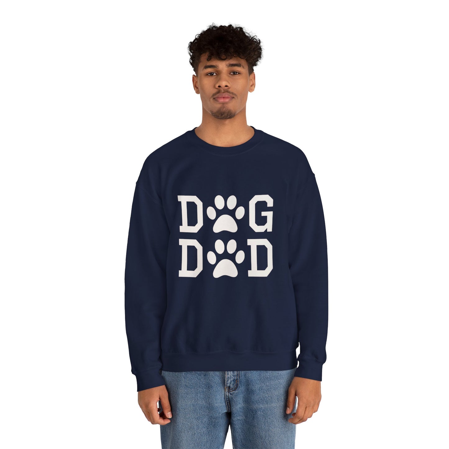 Dog Dad Sweatshirt Sizes Small - 4XL (7 colors)