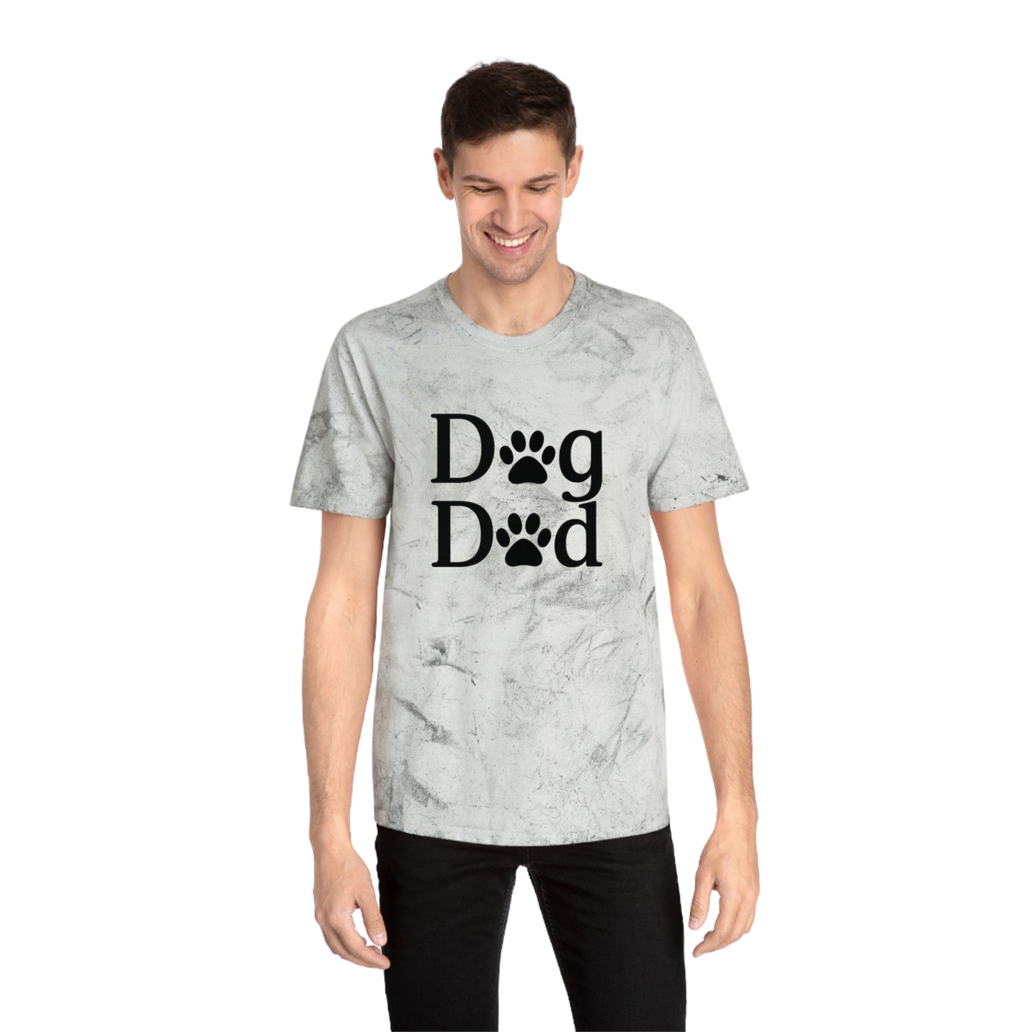 Color Blast Dog Dad Tee Sizes Small - 3XL (4 colors)