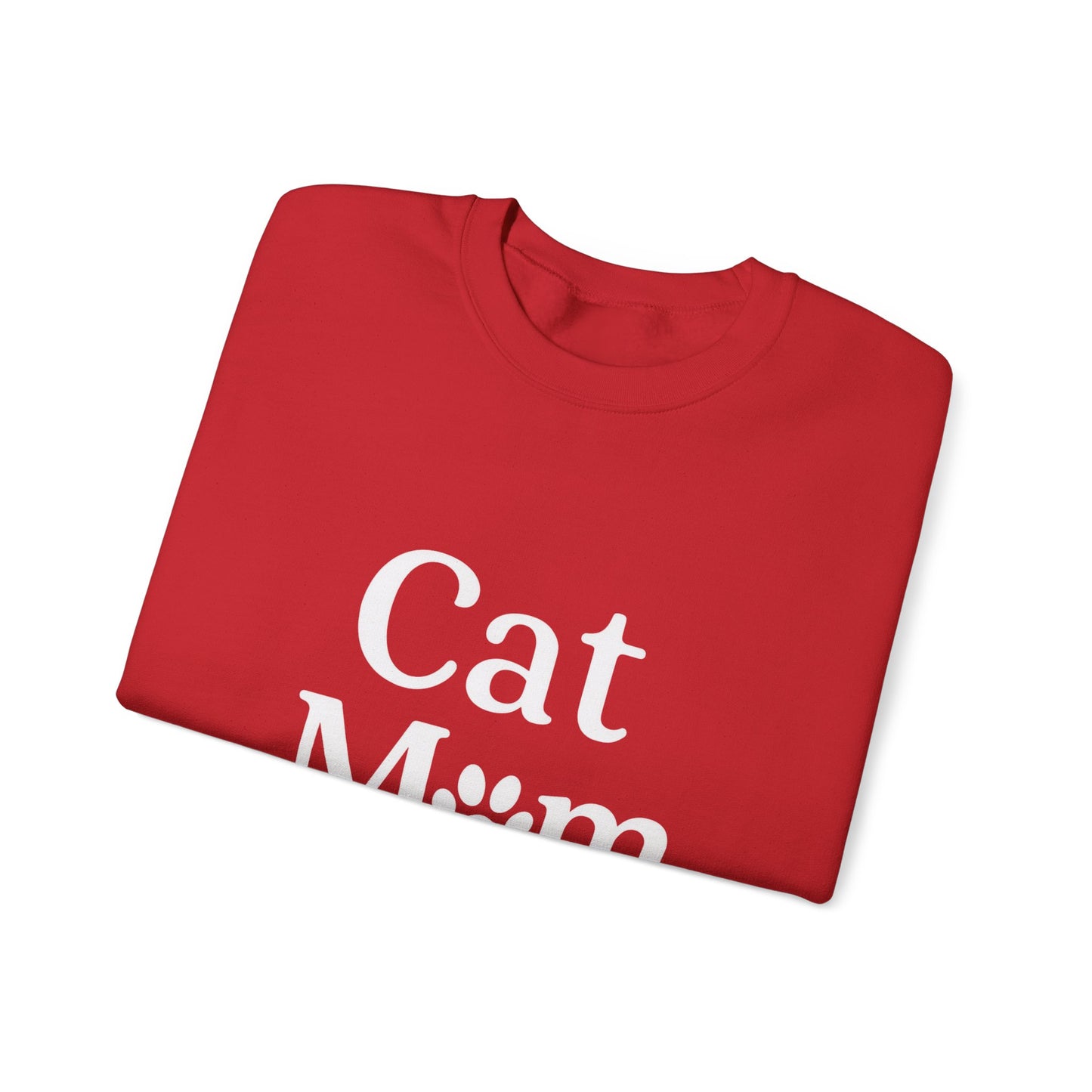 Copy of Cat Mom Sweatshirt Sizes Small - 3XL (3 colors)