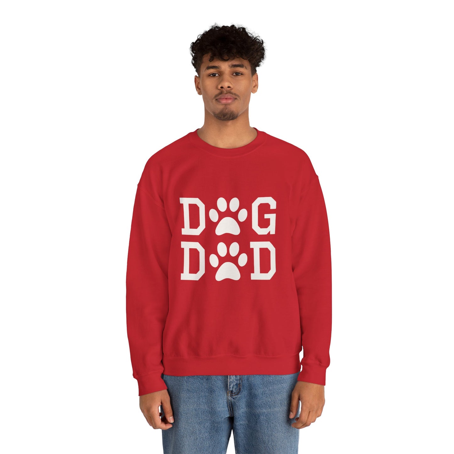 Dog Dad Sweatshirt Sizes Small - 4XL (7 colors)