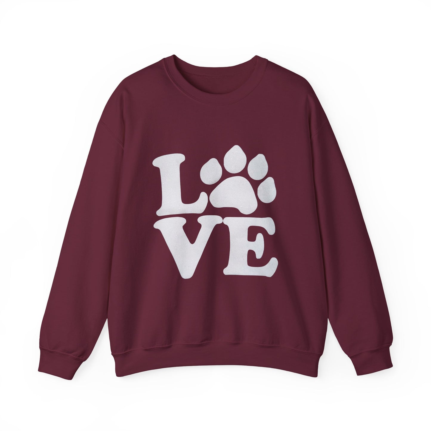 Love Paw Print Sweatshirt