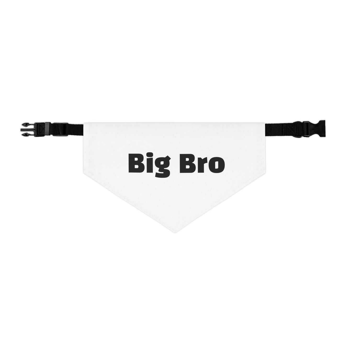 Big Bro Pet Bandana with Collar