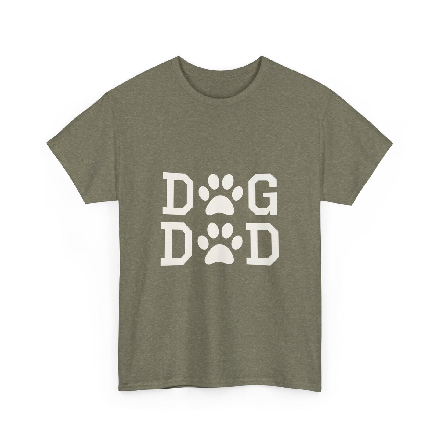 Dog Dad Heavy Duty Unisex Tee Sizes Small - 5XL (11 colors)