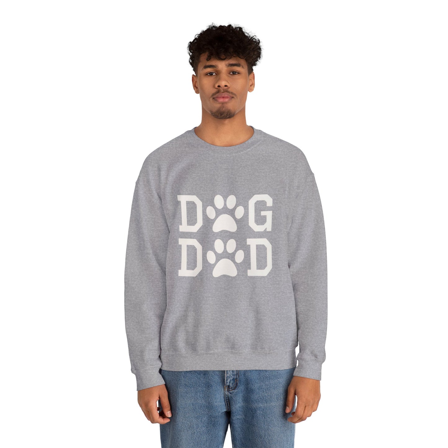 Dog Dad Sweatshirt Sizes Small - 4XL (7 colors)