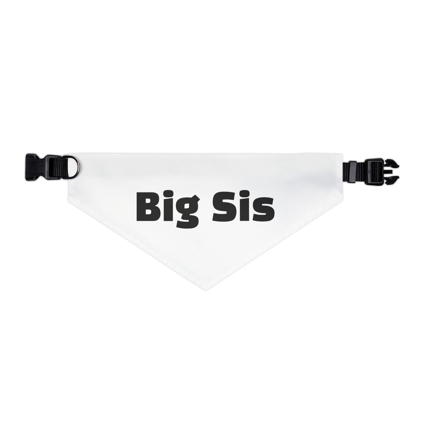 Big Sis Pet Bandana with Collar