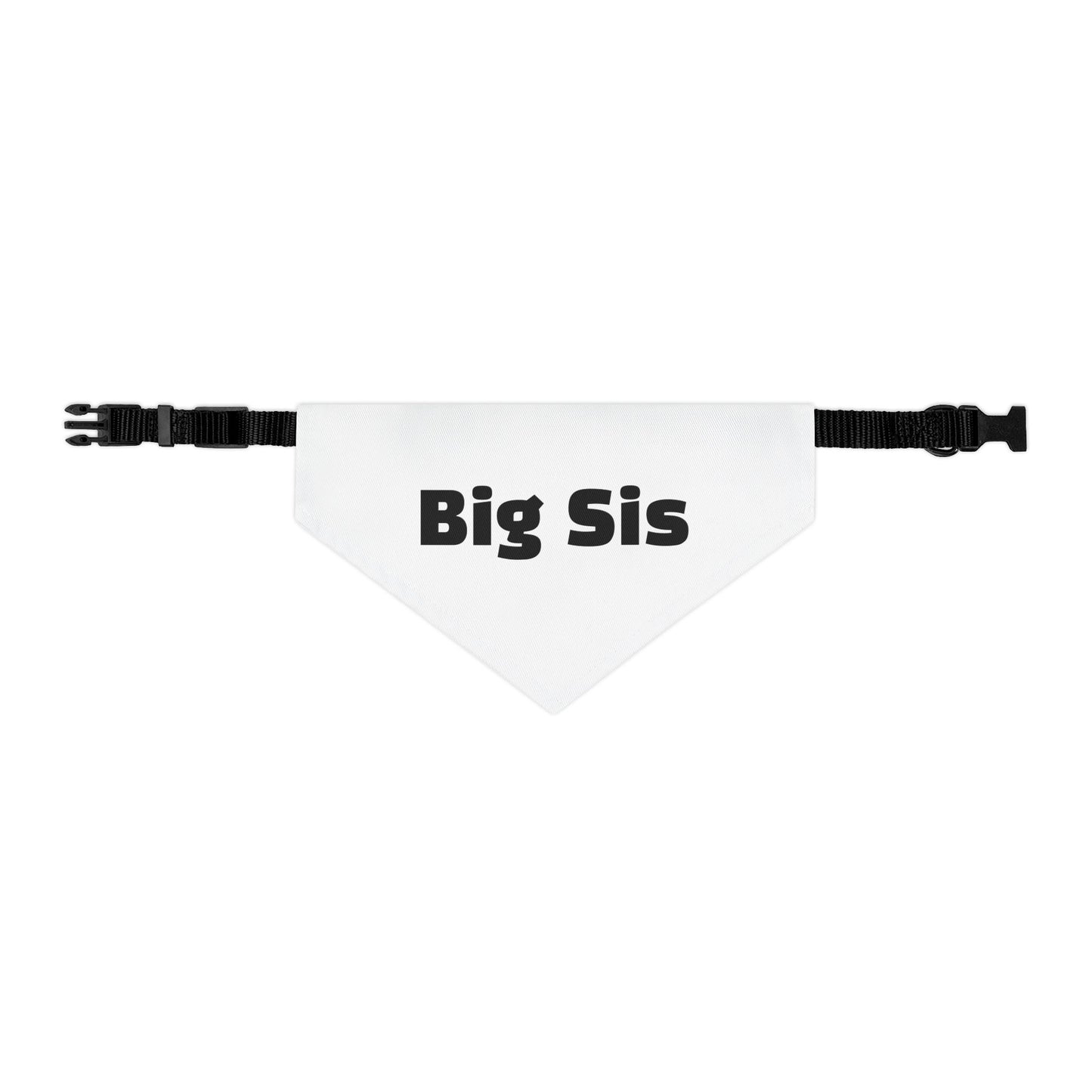 Big Sis Pet Bandana with Collar