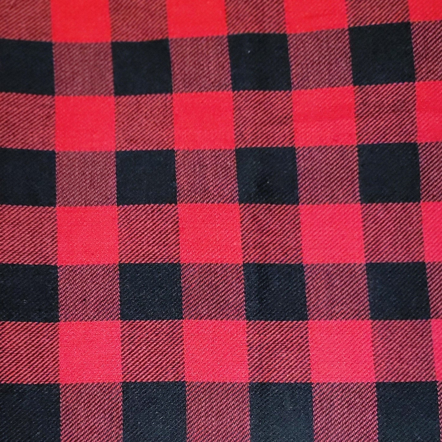 Red and Black Check Flannel
