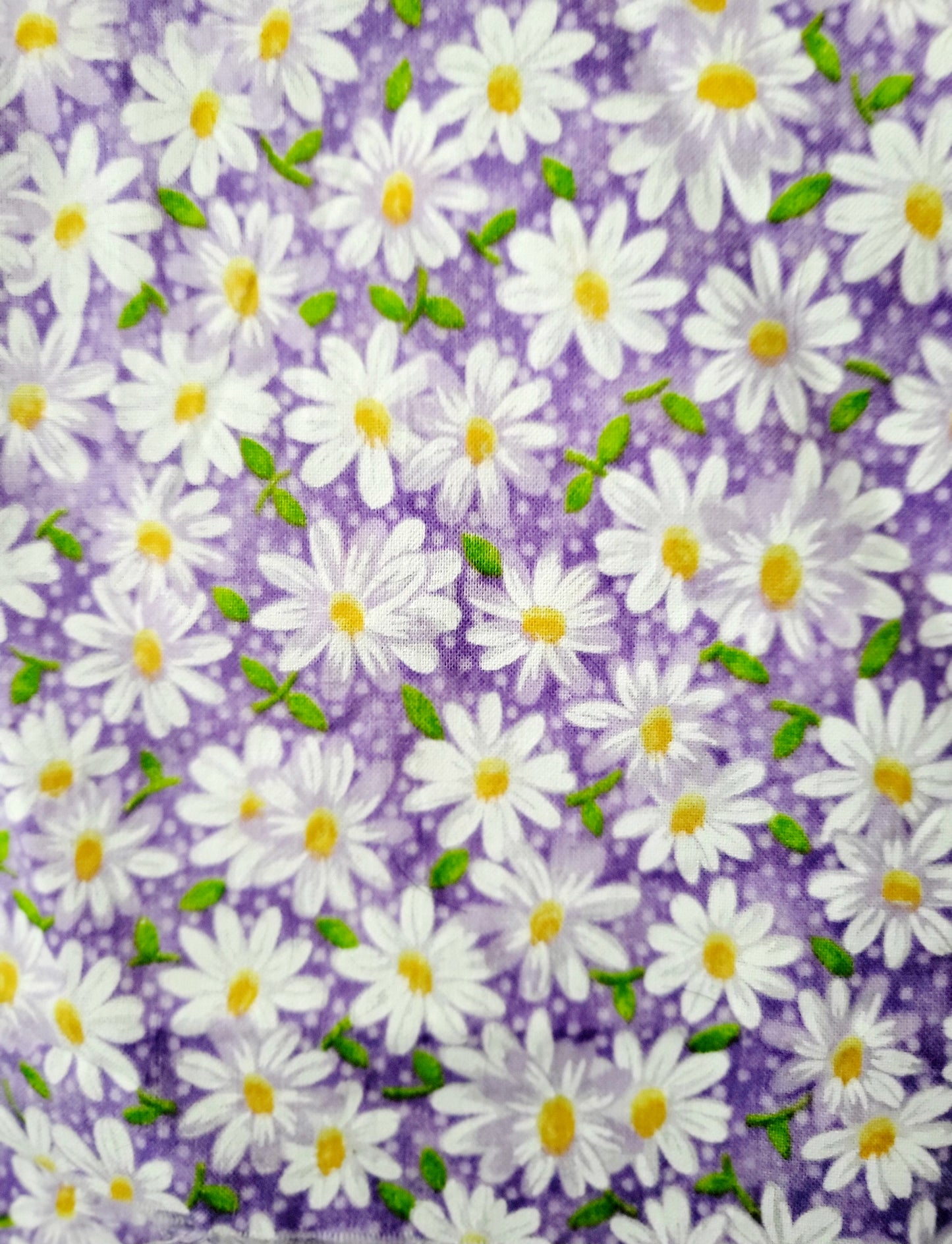 Purple Daisy Bandana
