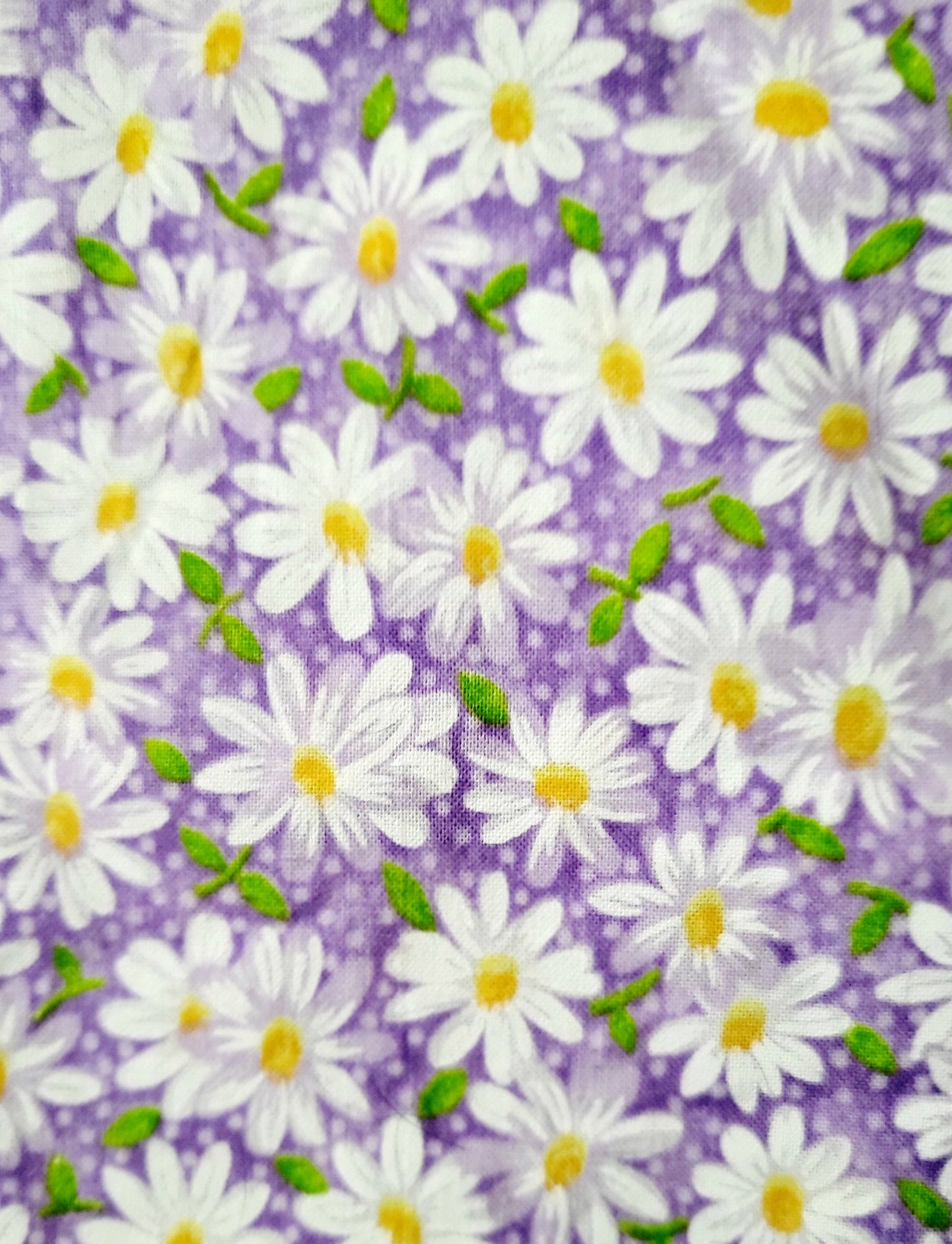 Purple Daisy Bandana