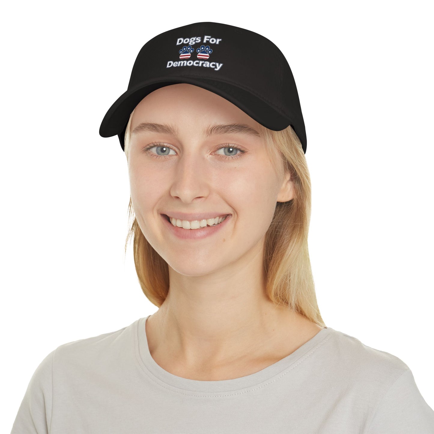 Dogs for Democracy Low Profile Baseball Cap