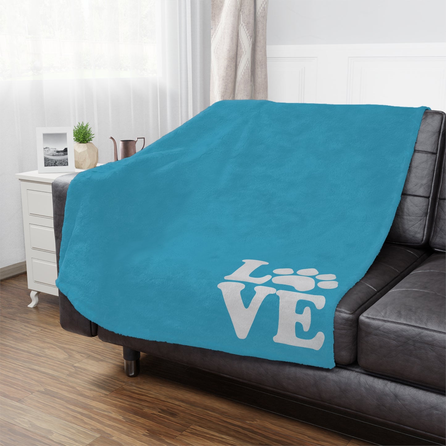Love Dog Minky Blanket