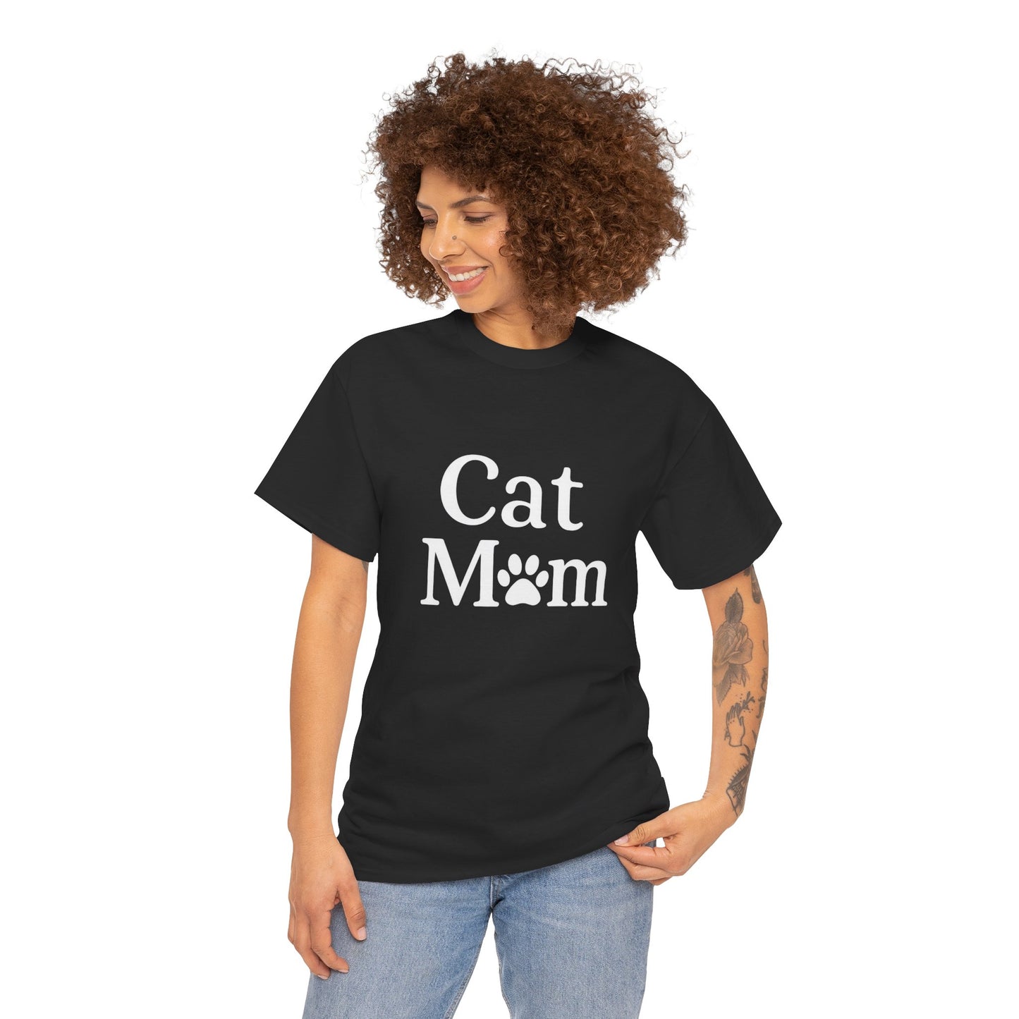Cat Mom Heavy Duty Unisex Tee Sizes Small - 5XL (11 colors)