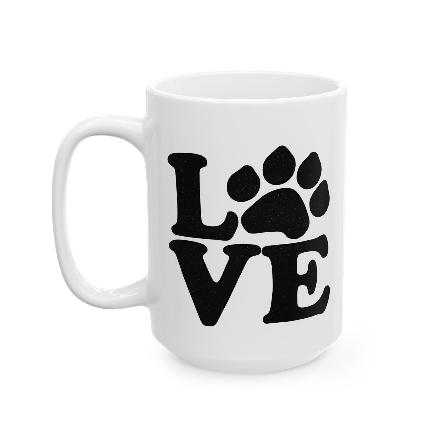 Love Paw Ceramic Mug