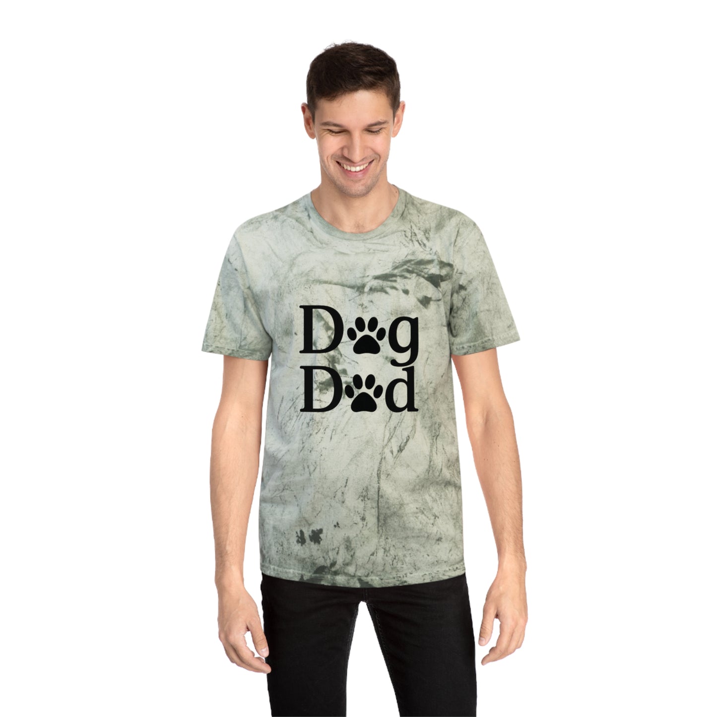 Color Blast Dog Dad Tee Sizes Small - 3XL (4 colors)