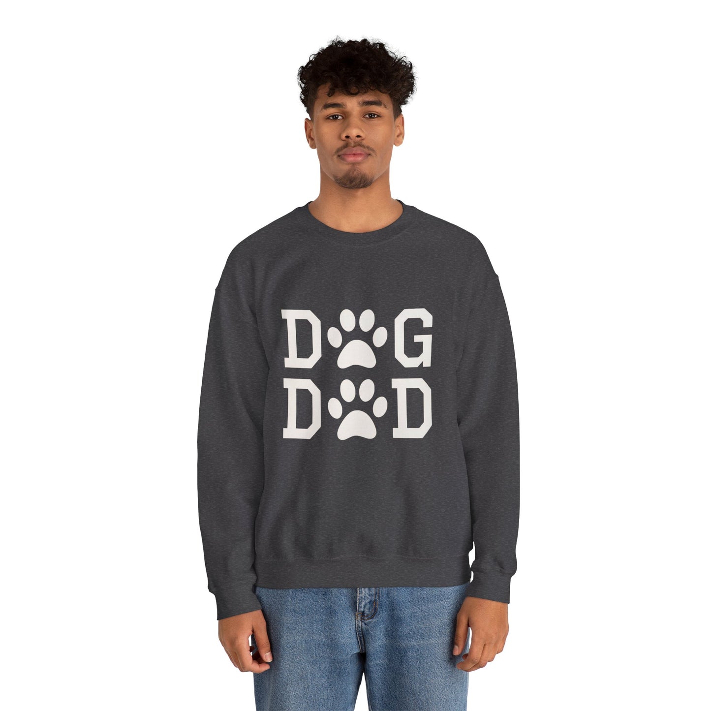 Dog Dad Sweatshirt Sizes Small - 4XL (7 colors)