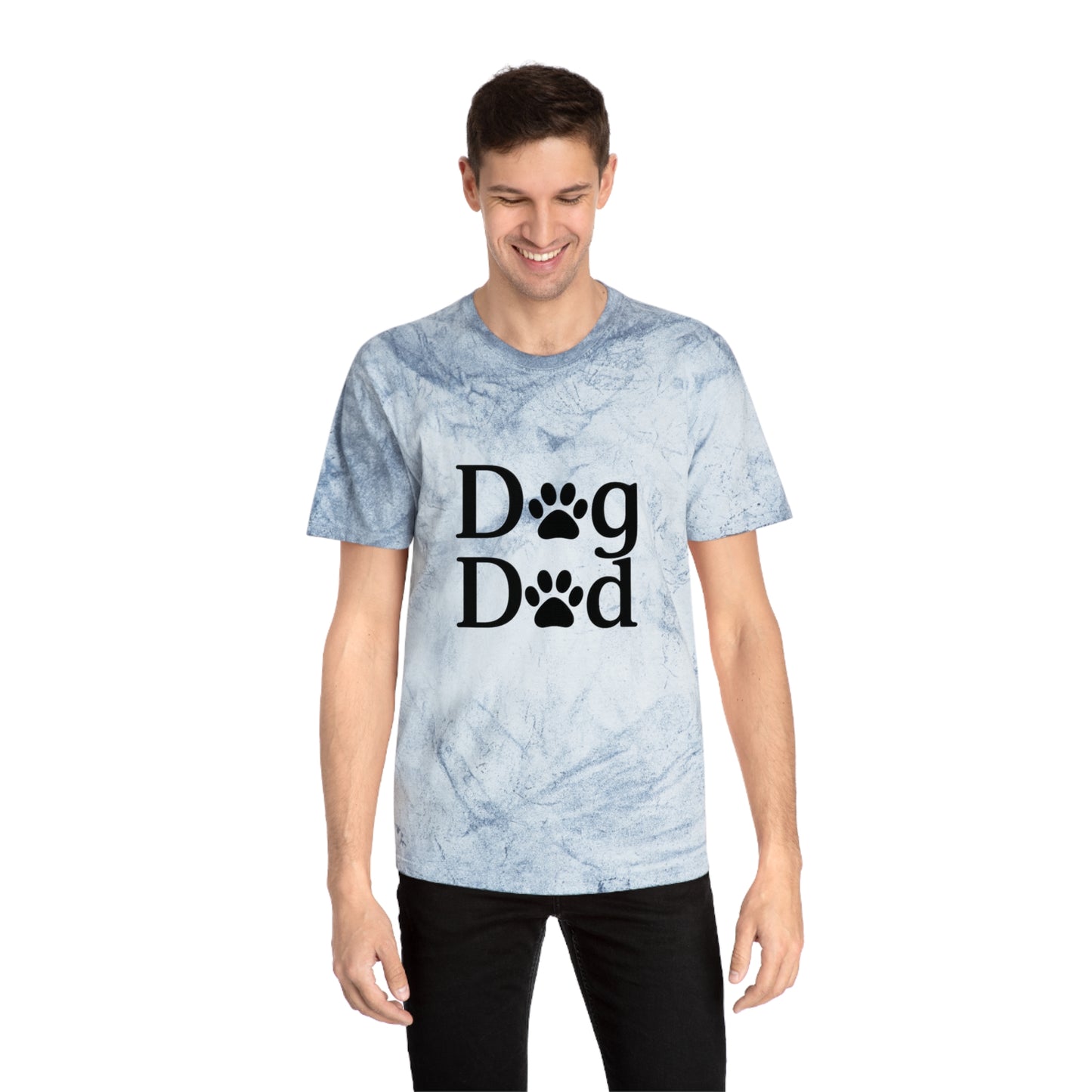 Color Blast Dog Dad Tee Sizes Small - 3XL (4 colors)