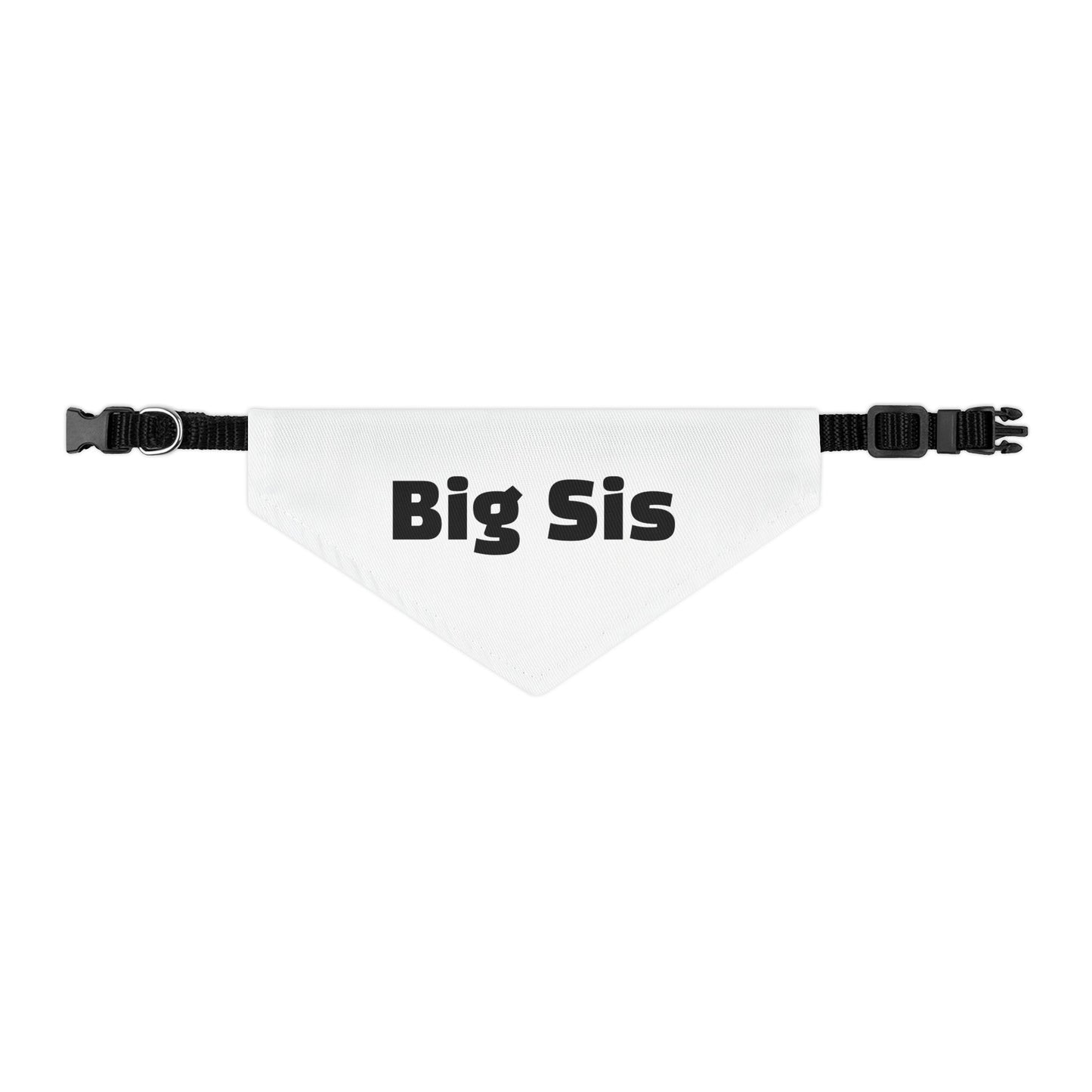 Big Sis Pet Bandana with Collar