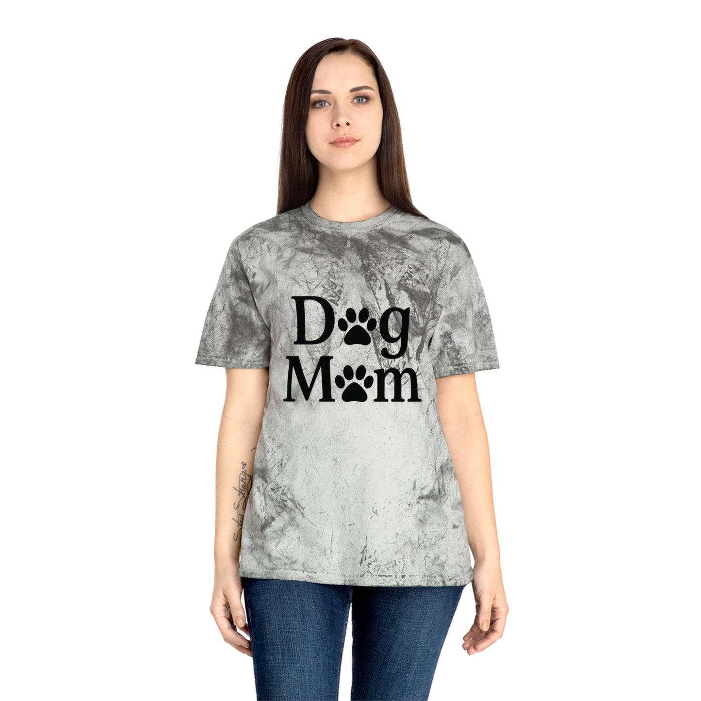 Color Blast Dog Mom Tee Sizes Small - 3XL (4 Colors)