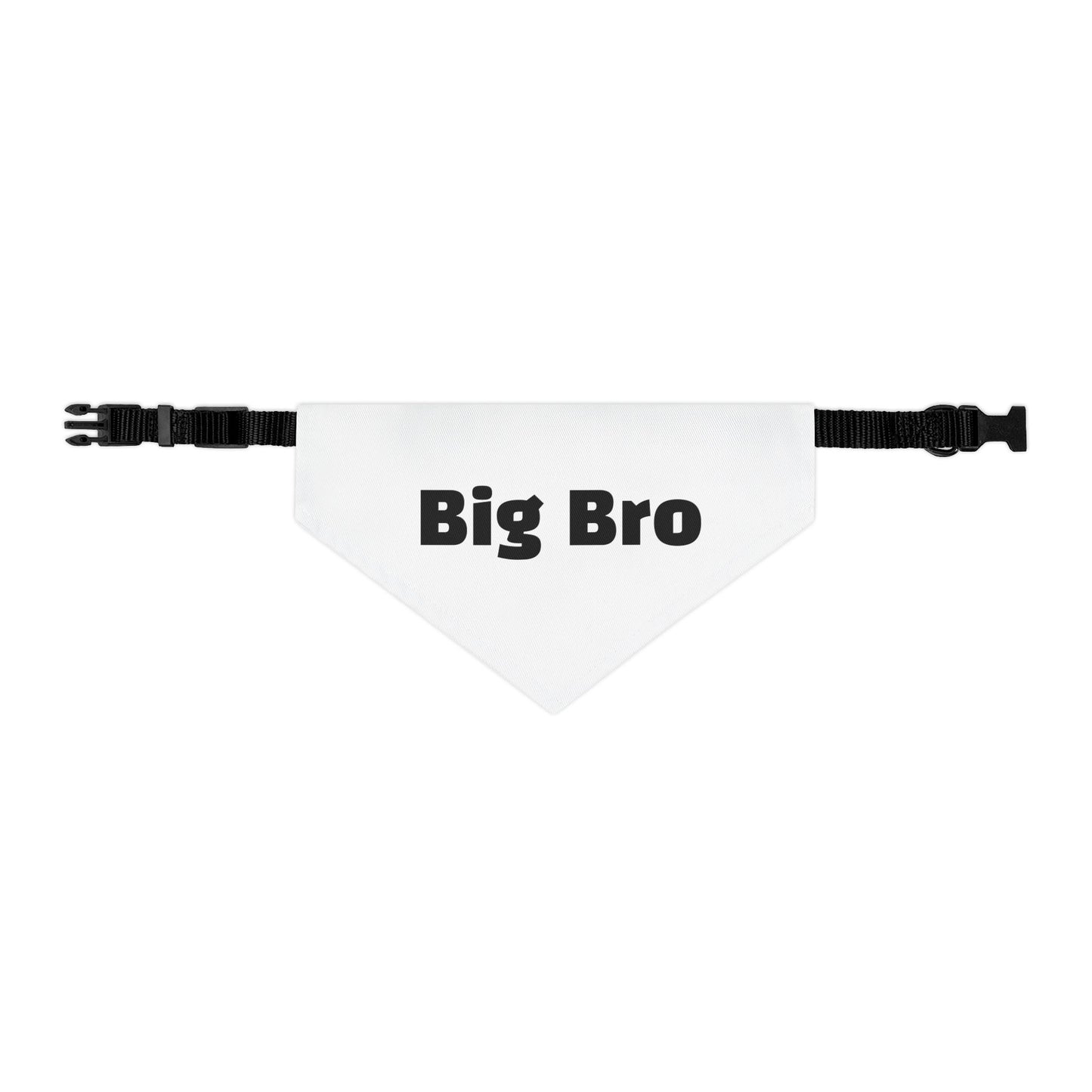 Big Bro Pet Bandana with Collar