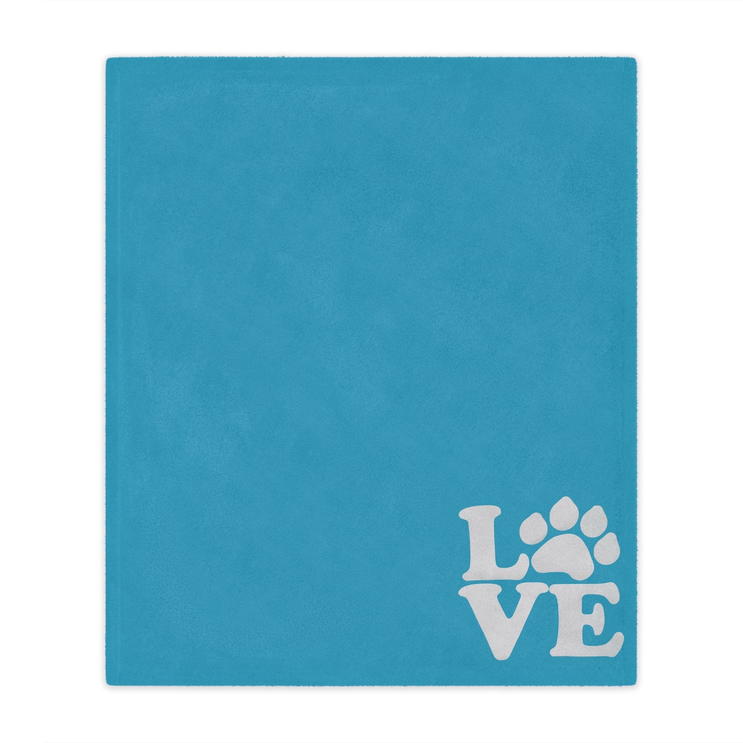 Love Dog Minky Blanket