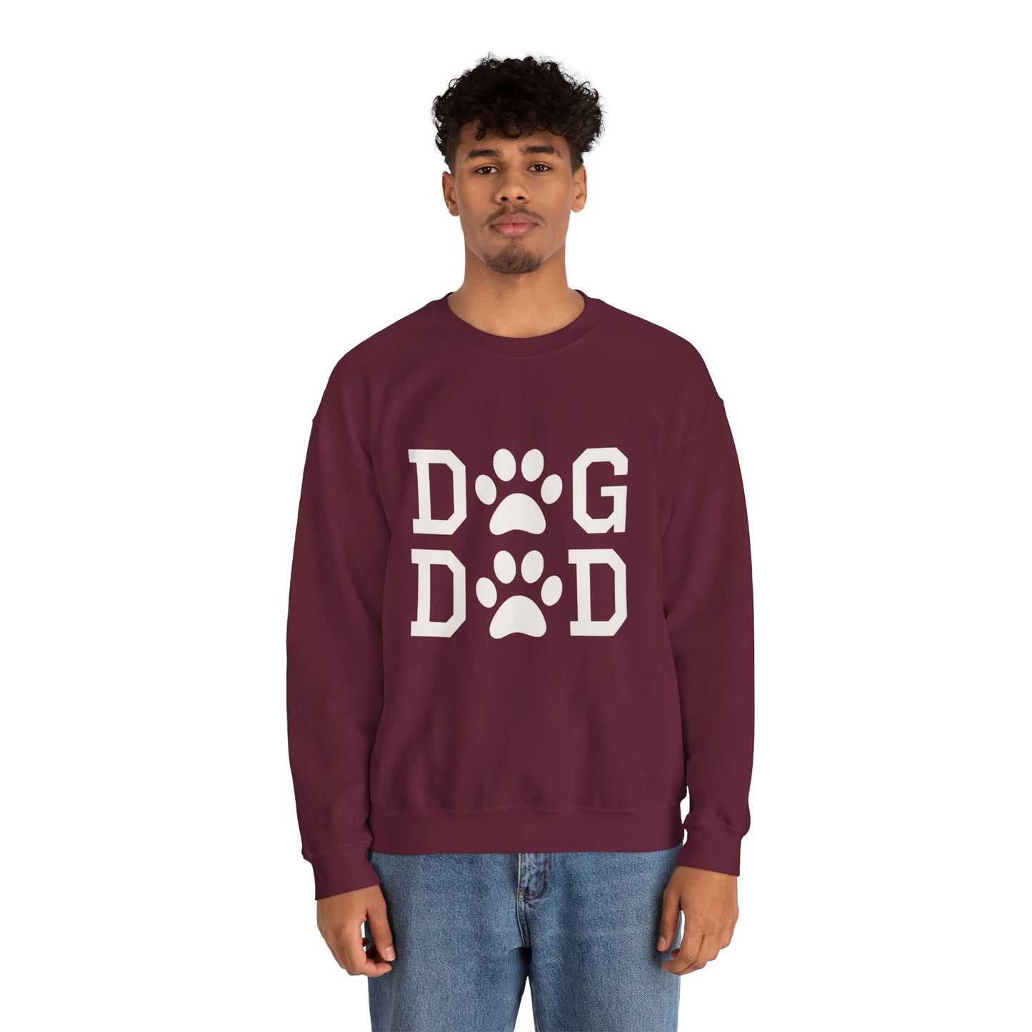 Dog Dad Sweatshirt Sizes Small - 4XL (7 colors)
