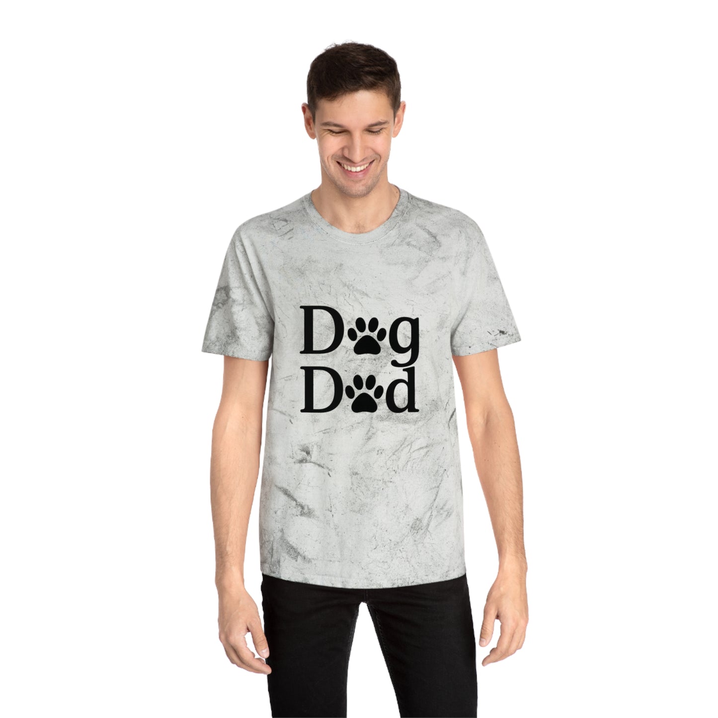 Color Blast Dog Dad Tee Sizes Small - 3XL (4 colors)