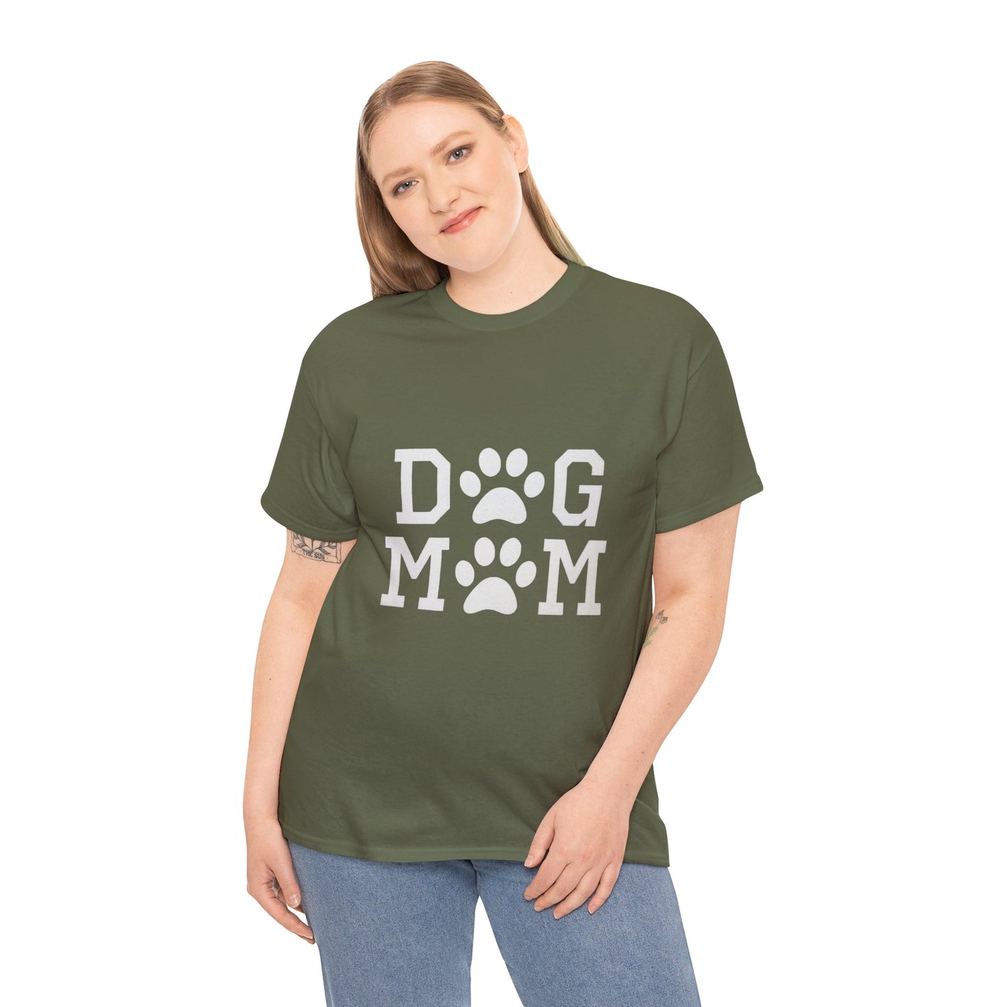 Dog Mom Heavy Duty Unisex Tee Sizes Small - 5XL (11 colors)