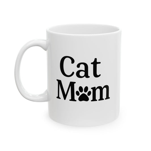 Ceramic Mug for Cat Moms