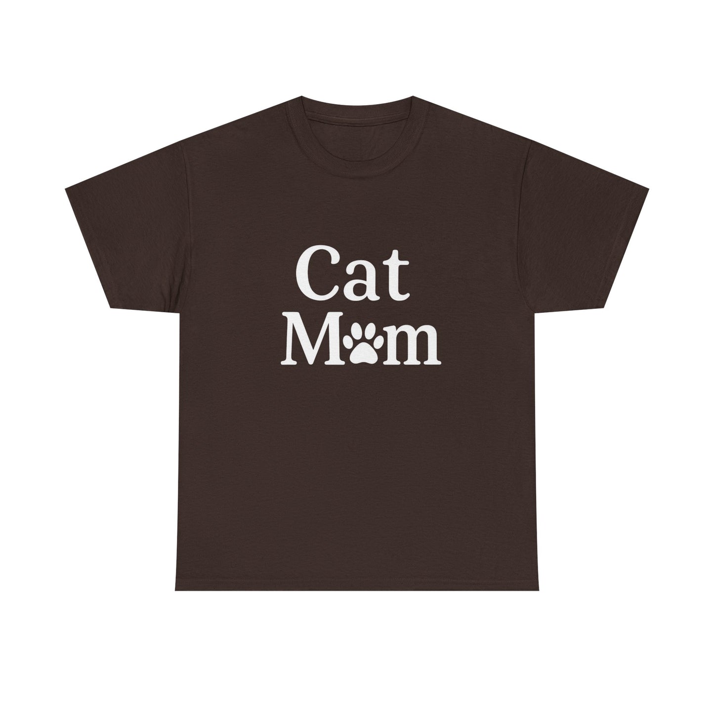 Cat Mom Heavy Duty Unisex Tee Sizes Small - 5XL (11 colors)