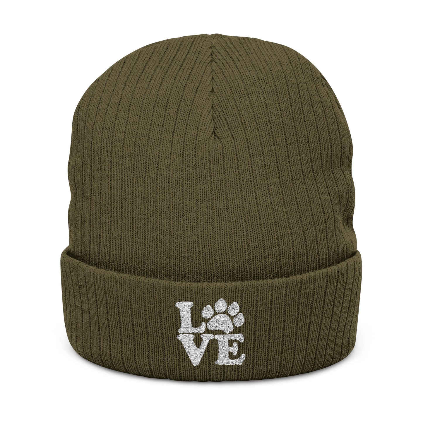 Love Paw Recycled Poly Beanie (5 colors)