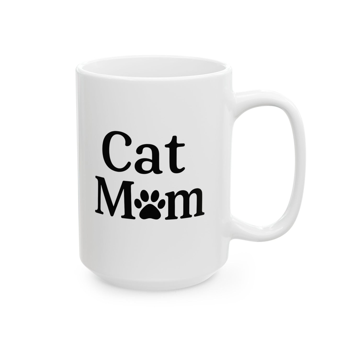 Ceramic Mug for Cat Moms