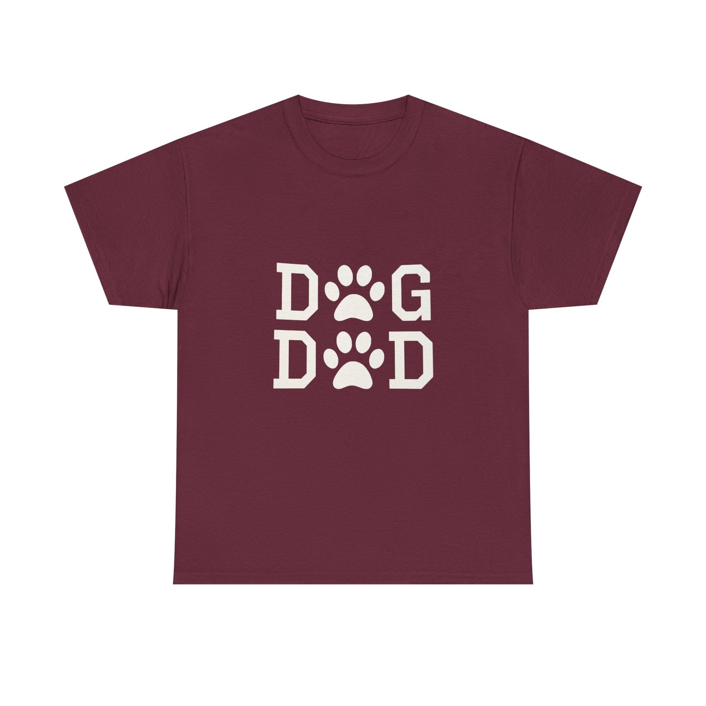 Dog Dad Heavy Duty Unisex Tee Sizes Small - 5XL (11 colors)