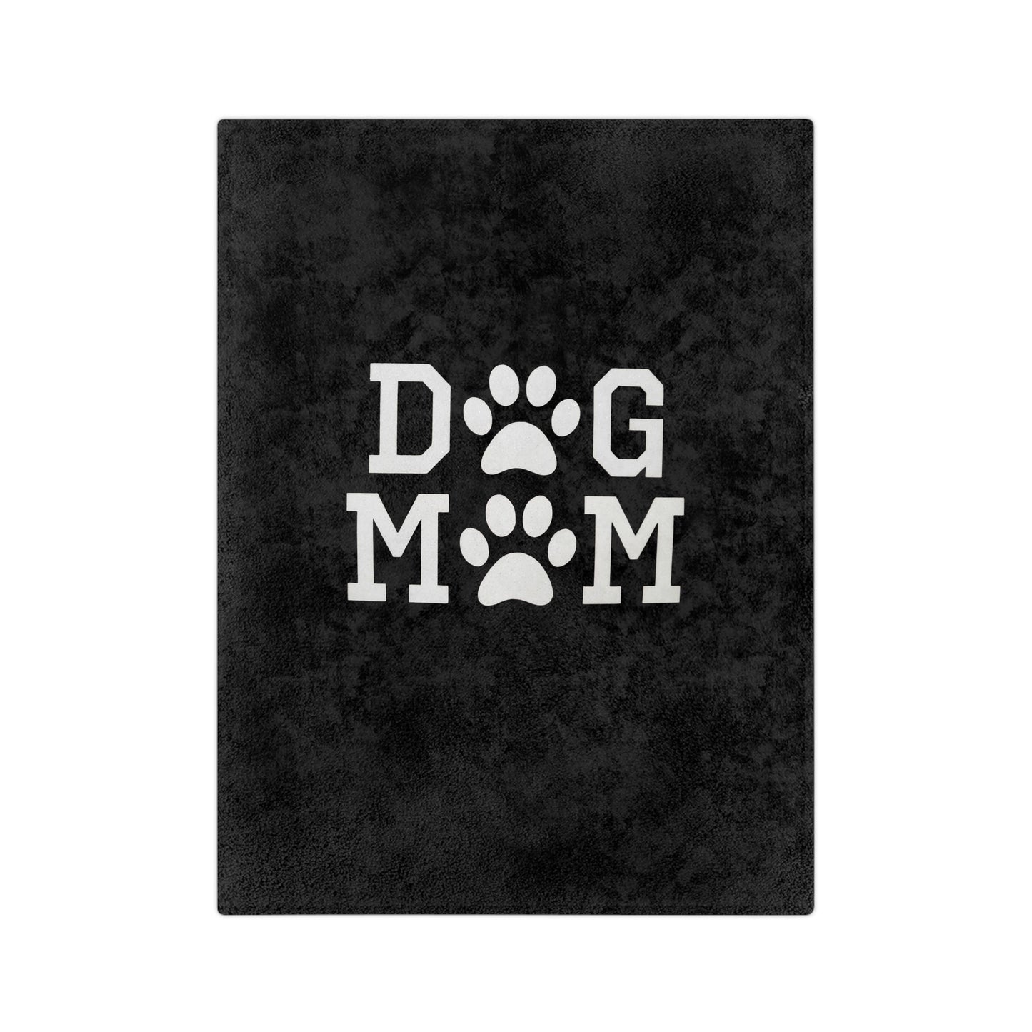 Dog Mom Cozy Fleece Throw (2 sizes)