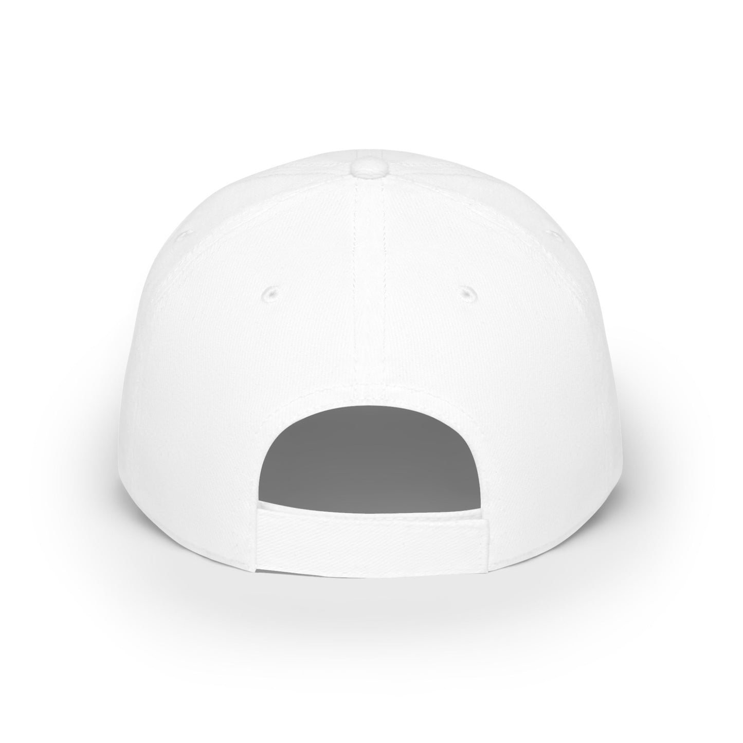 Dogs for Democracy Low Profile White Baseball Cap