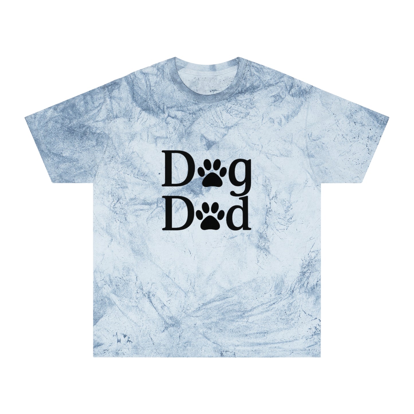 Color Blast Dog Dad Tee Sizes Small - 3XL (4 colors)