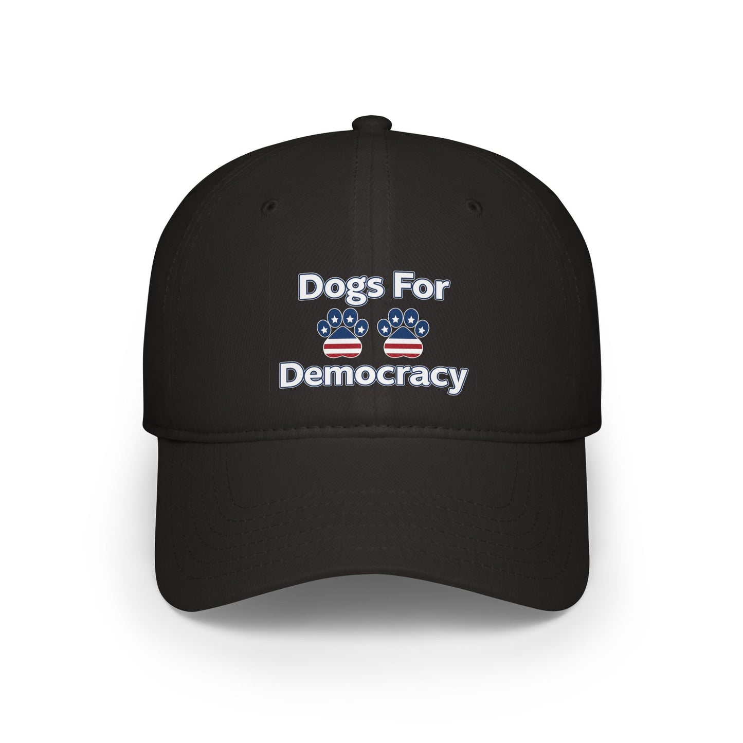 Dogs for Democracy Low Profile Baseball Cap