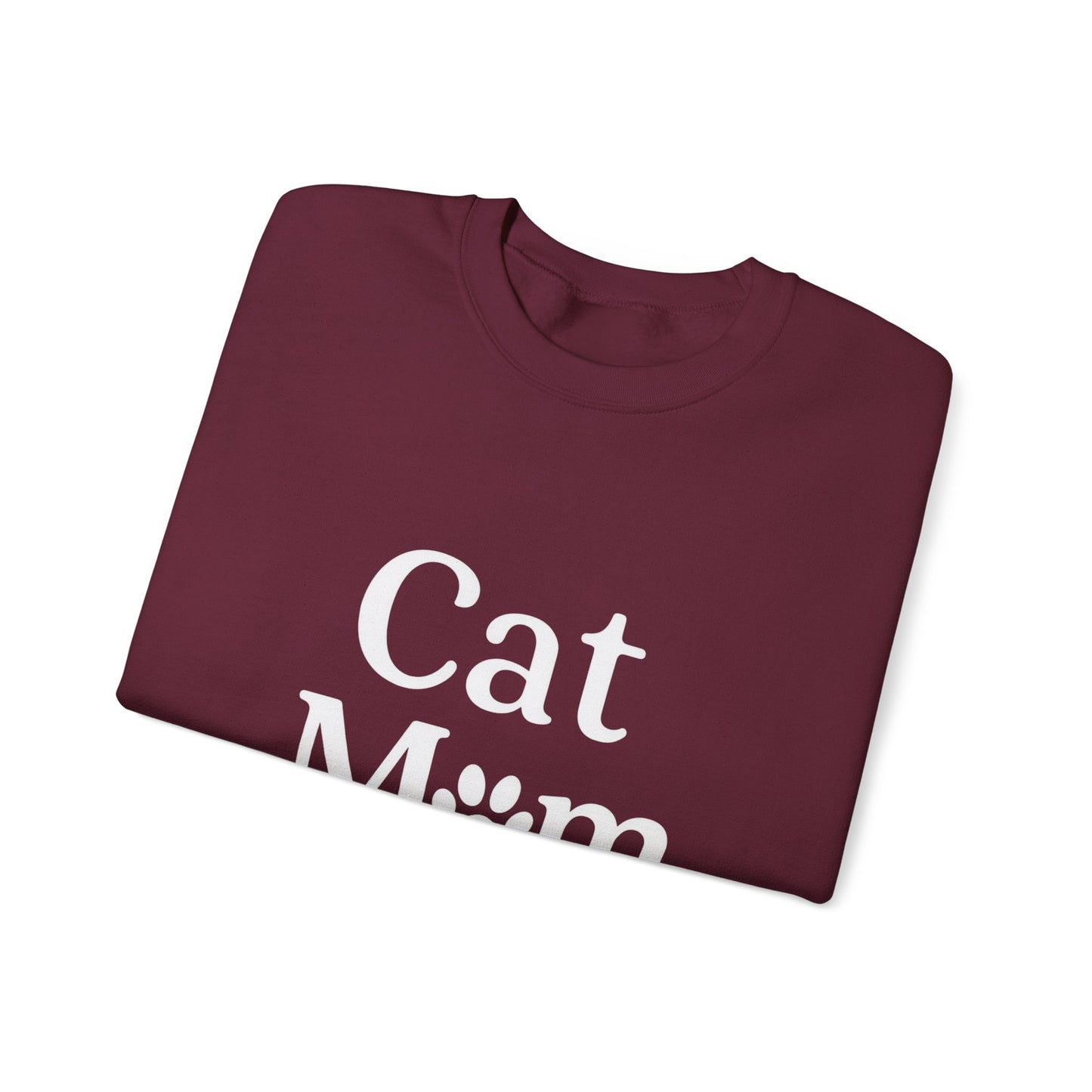Copy of Cat Mom Sweatshirt Sizes Small - 3XL (3 colors)